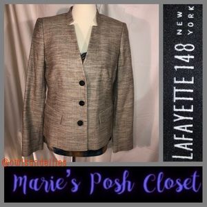 Tan Tweed Blazer